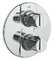 Grohtherm 2000 : Thermostatic bath/shower mixer trim - Click for more details